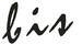 SchriftzugBIS-